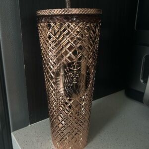 Starbucks Rose Gold Tumbler
